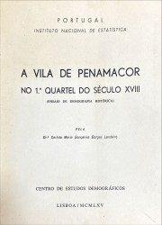 A VILA DE PENAMACOR NO 1º QUARTEL DO SÉCULO XVIII. (Ensaio de demografia histórica).
